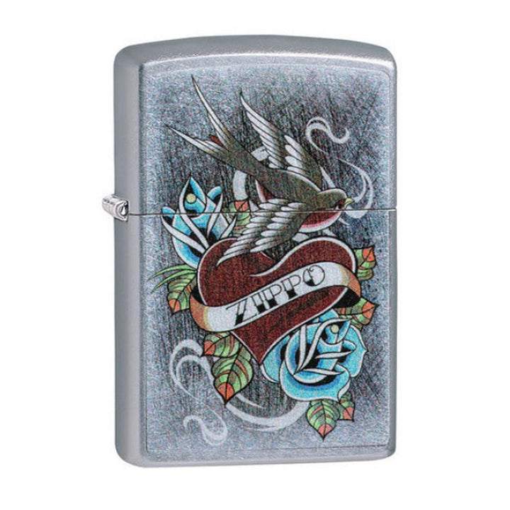 Original Zippo Lighter - Vintage Tattoo Design - Zippo Lighter from Zippo at The Prince Webshop