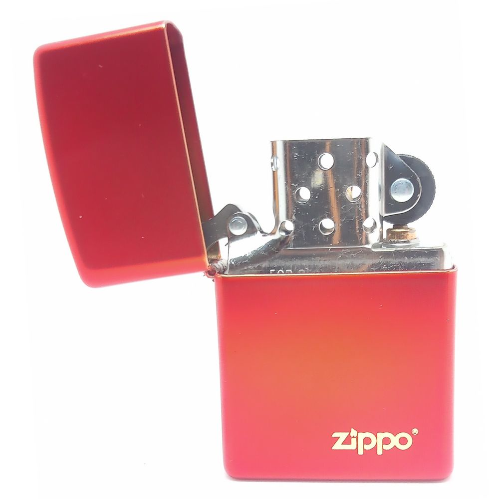 Zippo Lighter - Metallic Red - Zippo Lighter from Zippo at The Prince Webshop