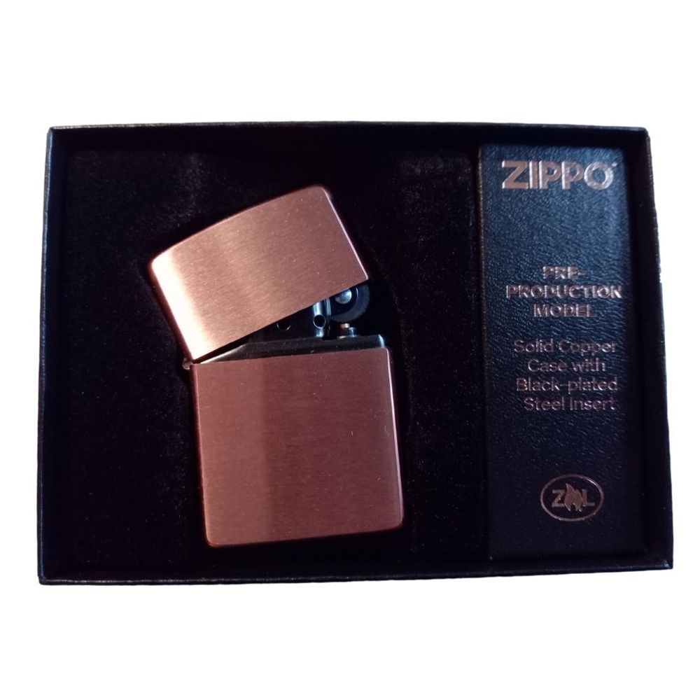 Zippo 60006352 Copper Lighter - LIMITED Pre-Production Model - Zippo Lighter from Zippo at The Prince Webshop