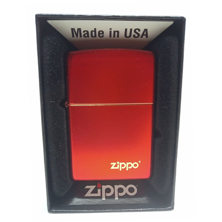 Zippo Lighter - Metallic Red - Zippo Lighter from Zippo at The Prince Webshop