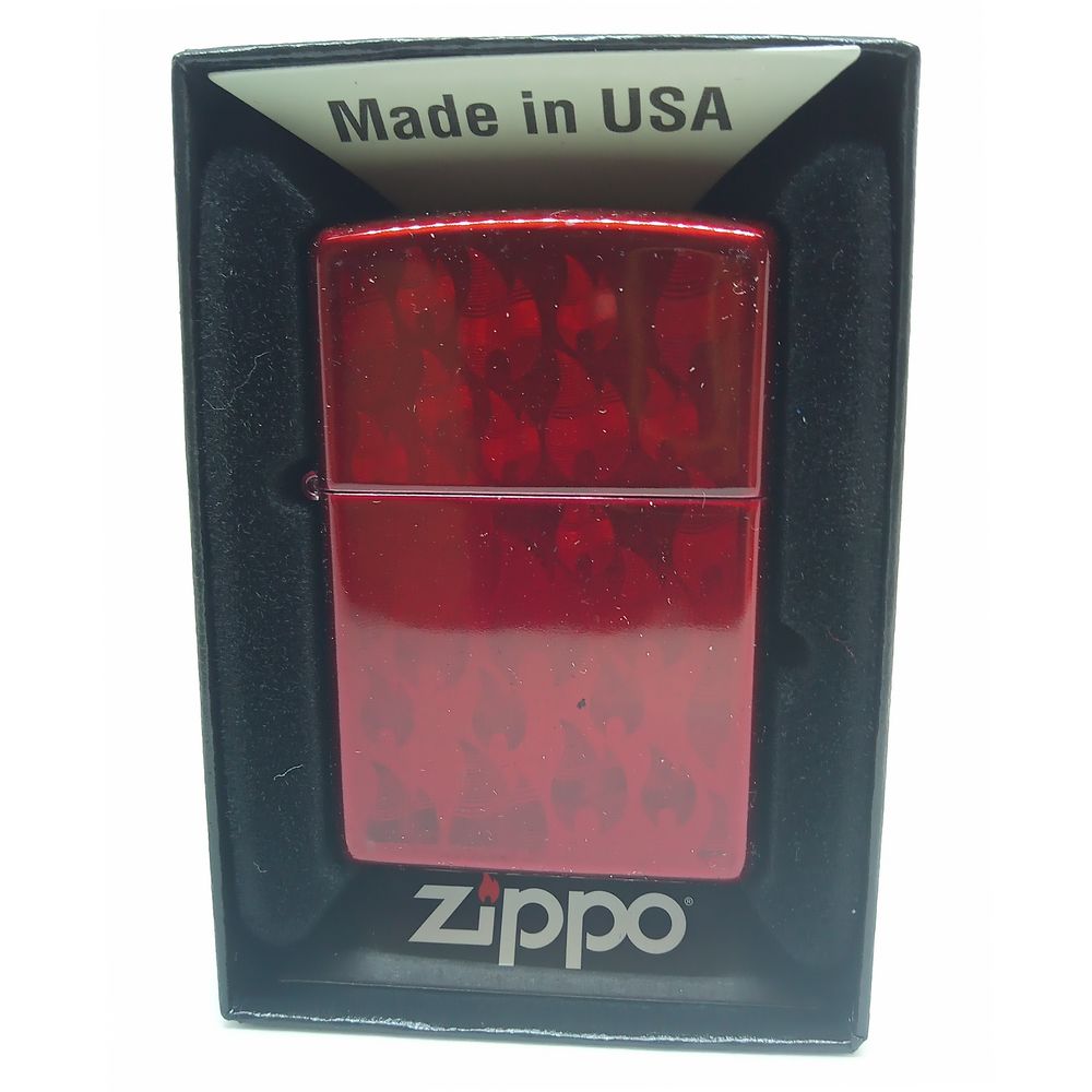 Zippo Lighter - Candy Apple Red - Zippo Lighter from Zippo at The Prince Webshop
