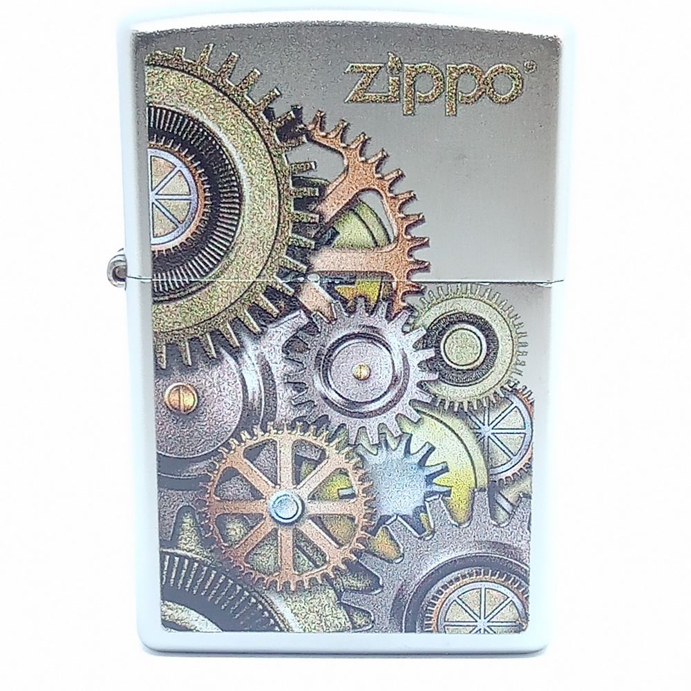 Zippo Lighter Metallic Gears Design - Zippo Lighter from Zippo at The Prince Webshop
