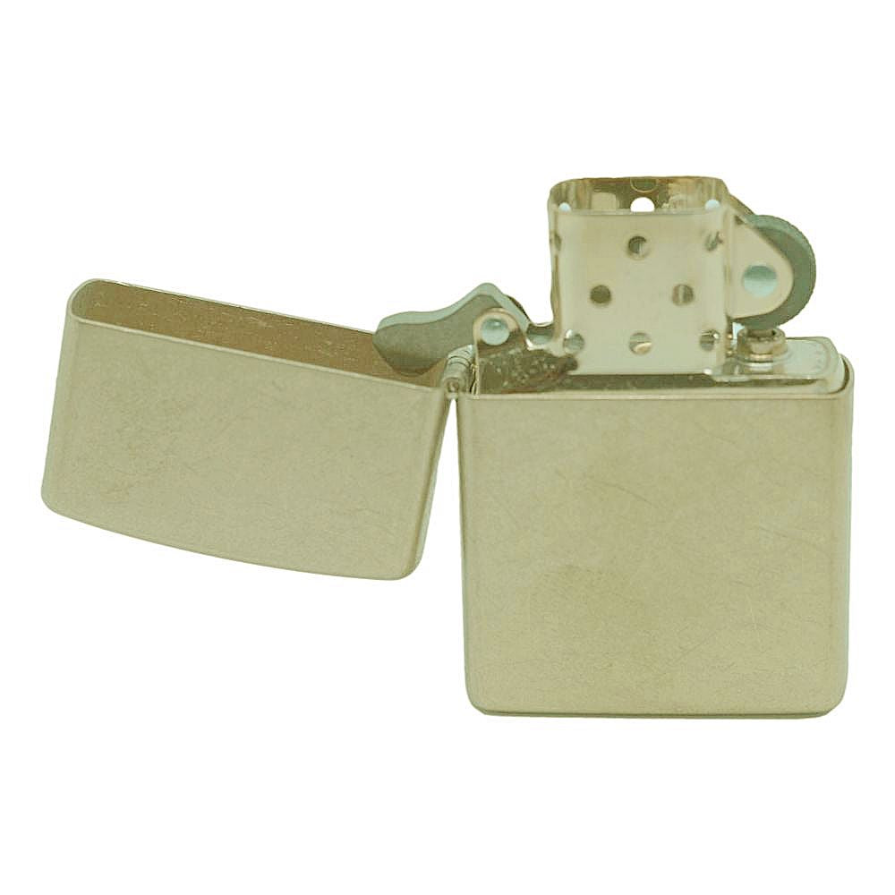 Zippo Lighter Brass Tumbled - Zippo Lighter from Zippo at The Prince Webshop